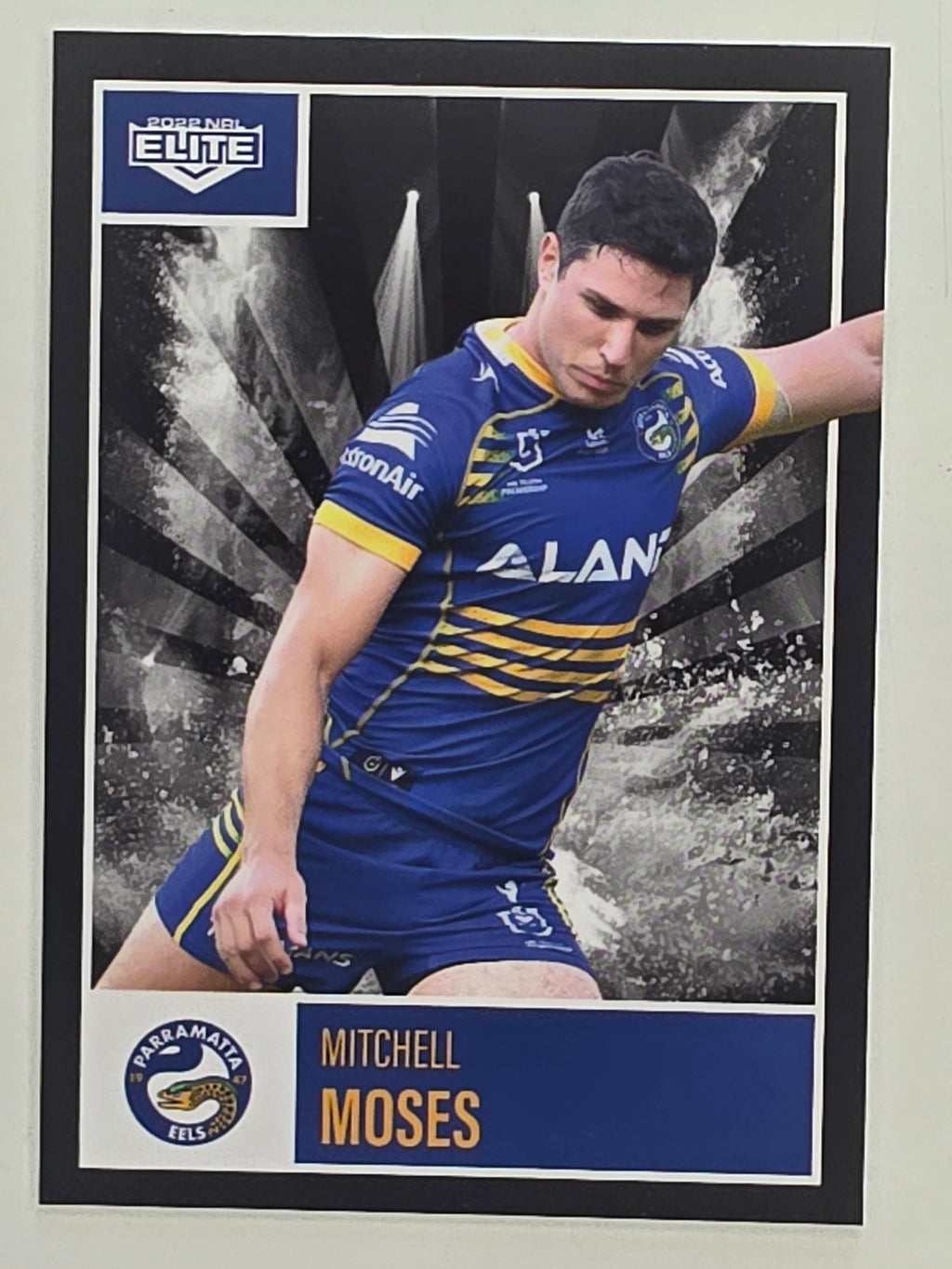 NRL 2022 Elite Base Card #088 Mitchell Moses Parramatta Eels