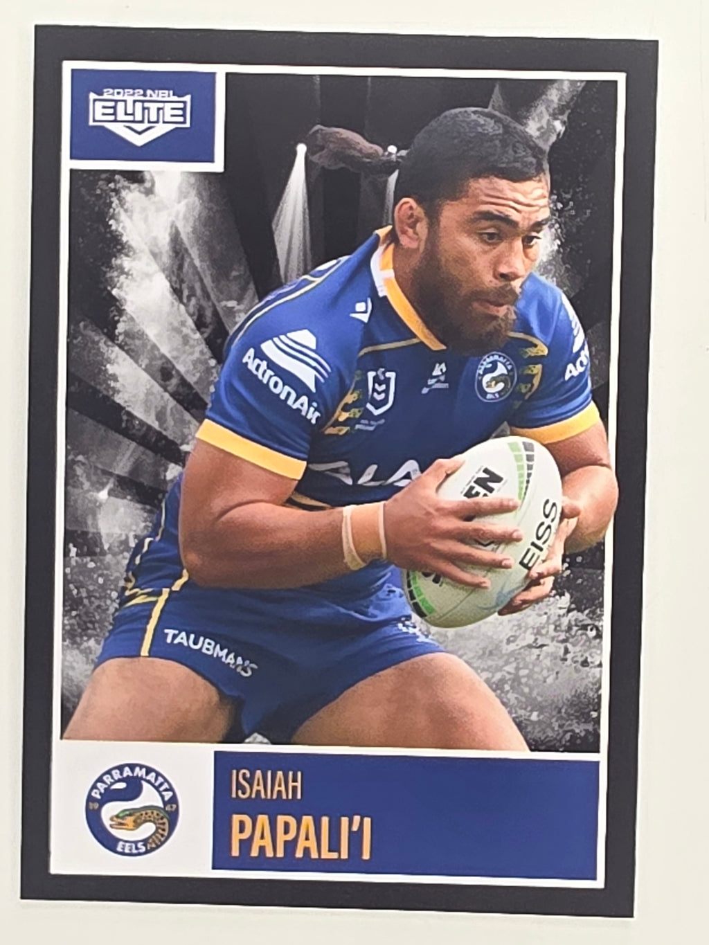 NRL 2022 Elite Base Card #089 Isaiah Papali’i Parramatta Eels