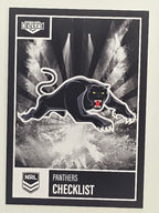NRL 2022 Elite Base Card #091 Panthers Checklist Penrith Panthers