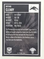 NRL 2022 Elite Base Card #092 Nathan Cleary Penrith Panthers
