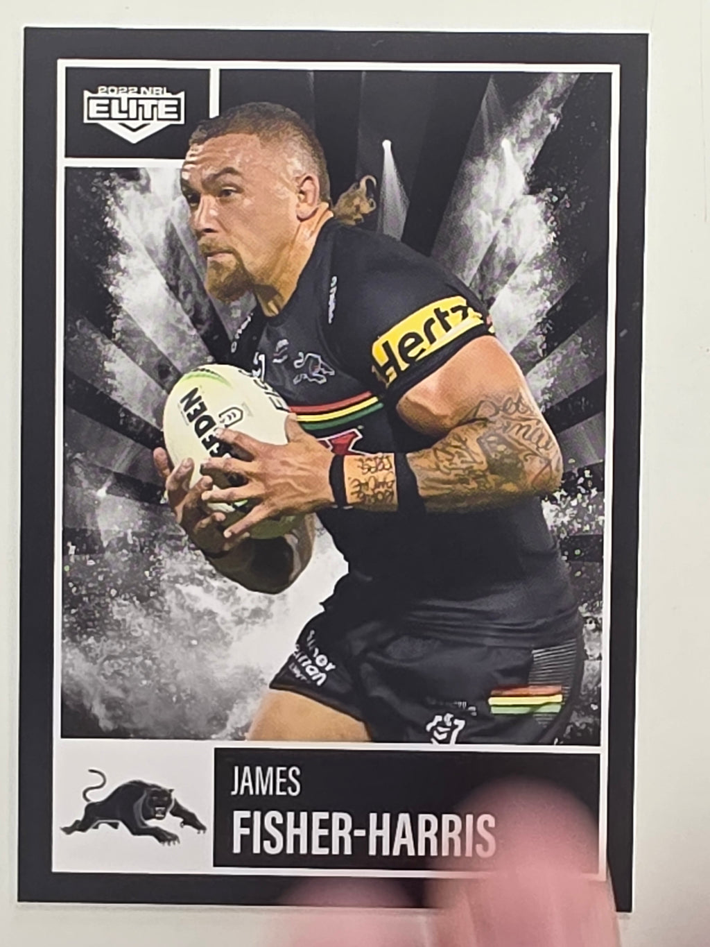 NRL 2022 Elite Base Card #094 James Fisher-Harris Penrith Panthers