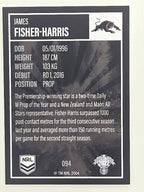 NRL 2022 Elite Base Card #094 James Fisher-Harris Penrith Panthers
