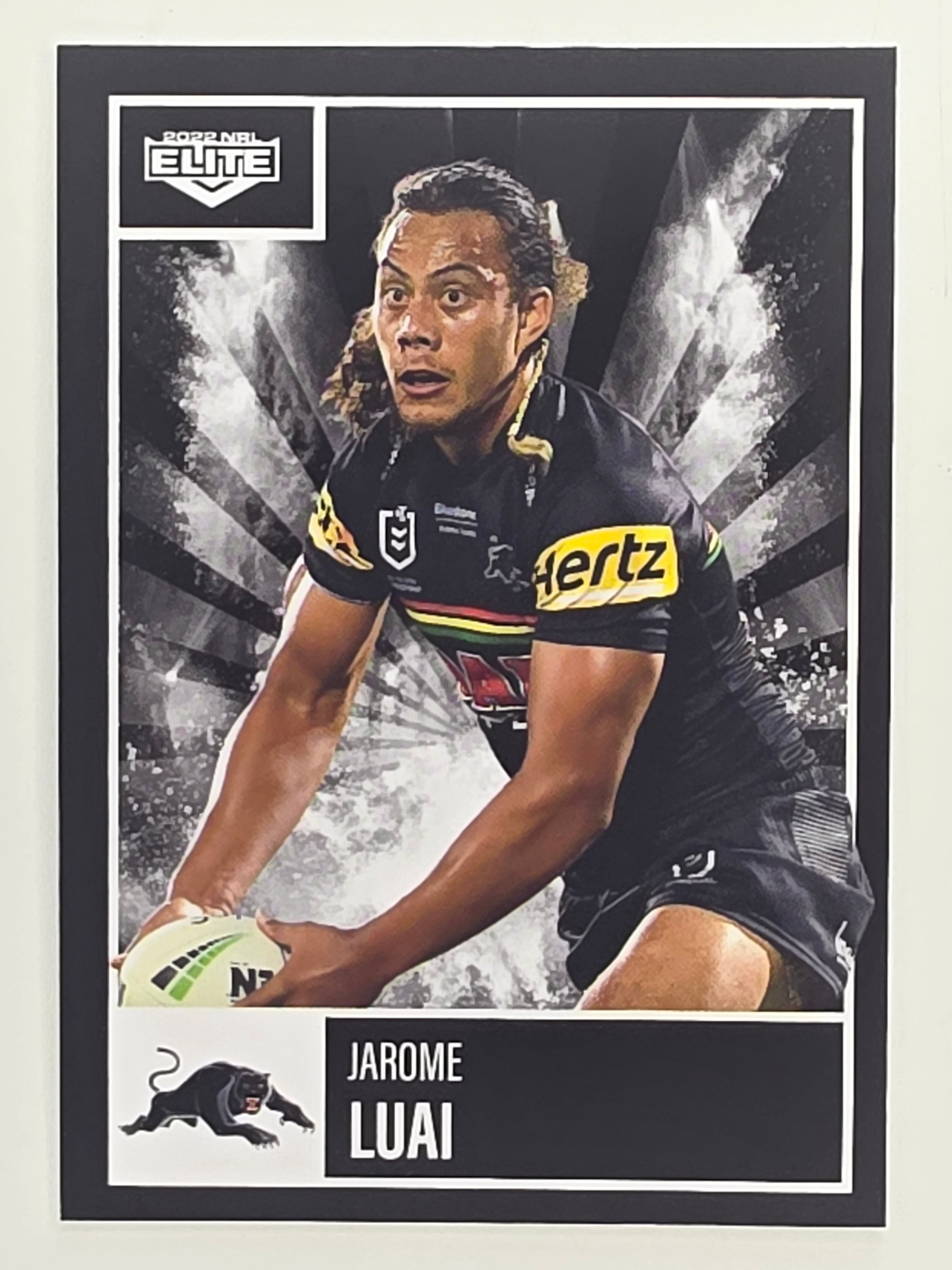 NRL 2022 Elite Base Card #096 Jarome Luai Penrith Panthers