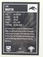 NRL 2022 Elite Base Card #097 Liam Martin Penrith Panthers