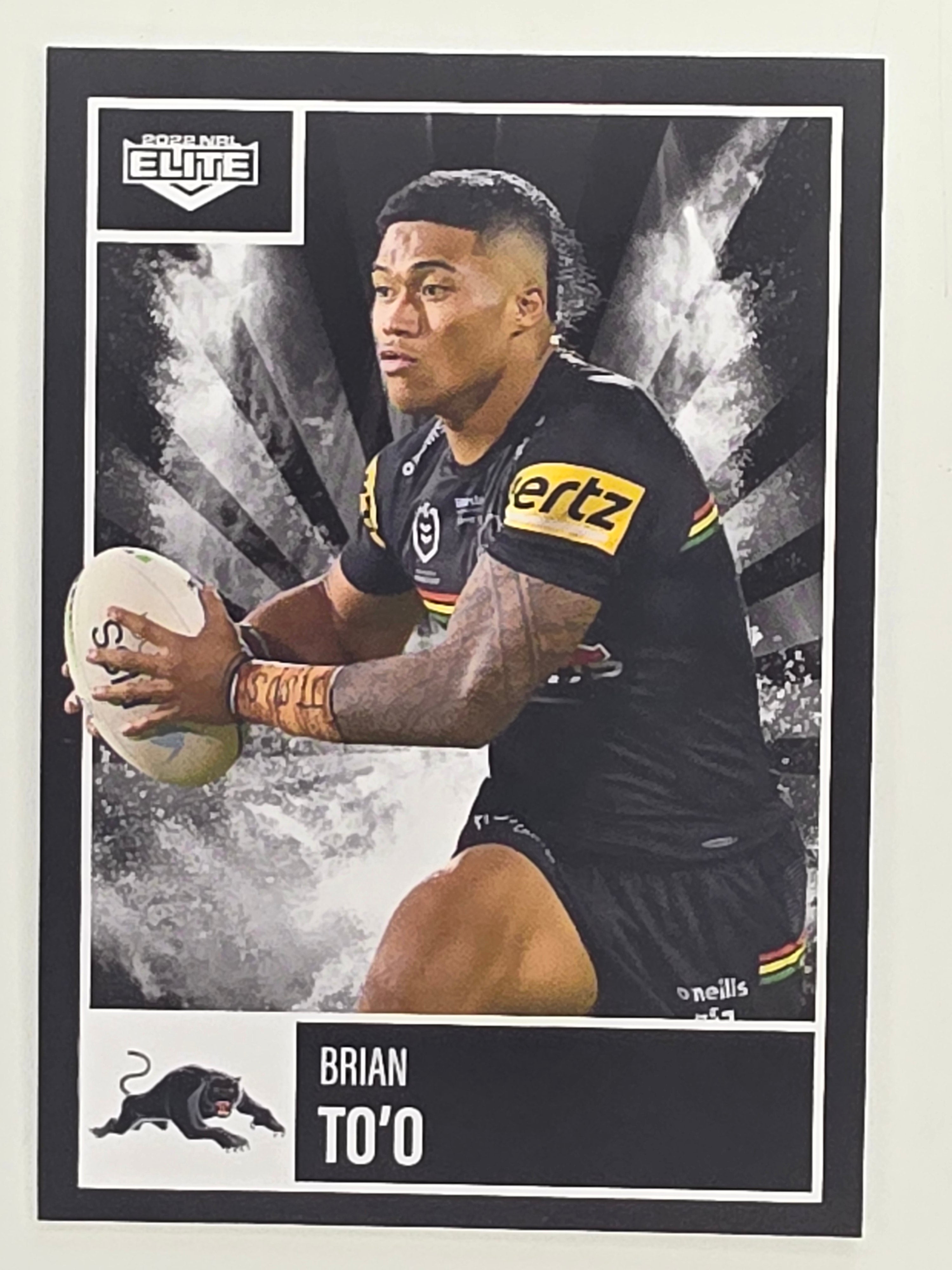 NRL 2022 Elite Base Card #098 Brian To’o Penrith Panthers