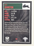 NRL 2022 Elite Base Card #104 Alex Johnston South Sydney Rabbitohs