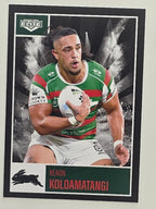 NRL 2022 Elite Base Card #105 Keaon Koloamatangi South Sydney Rabbitohs
