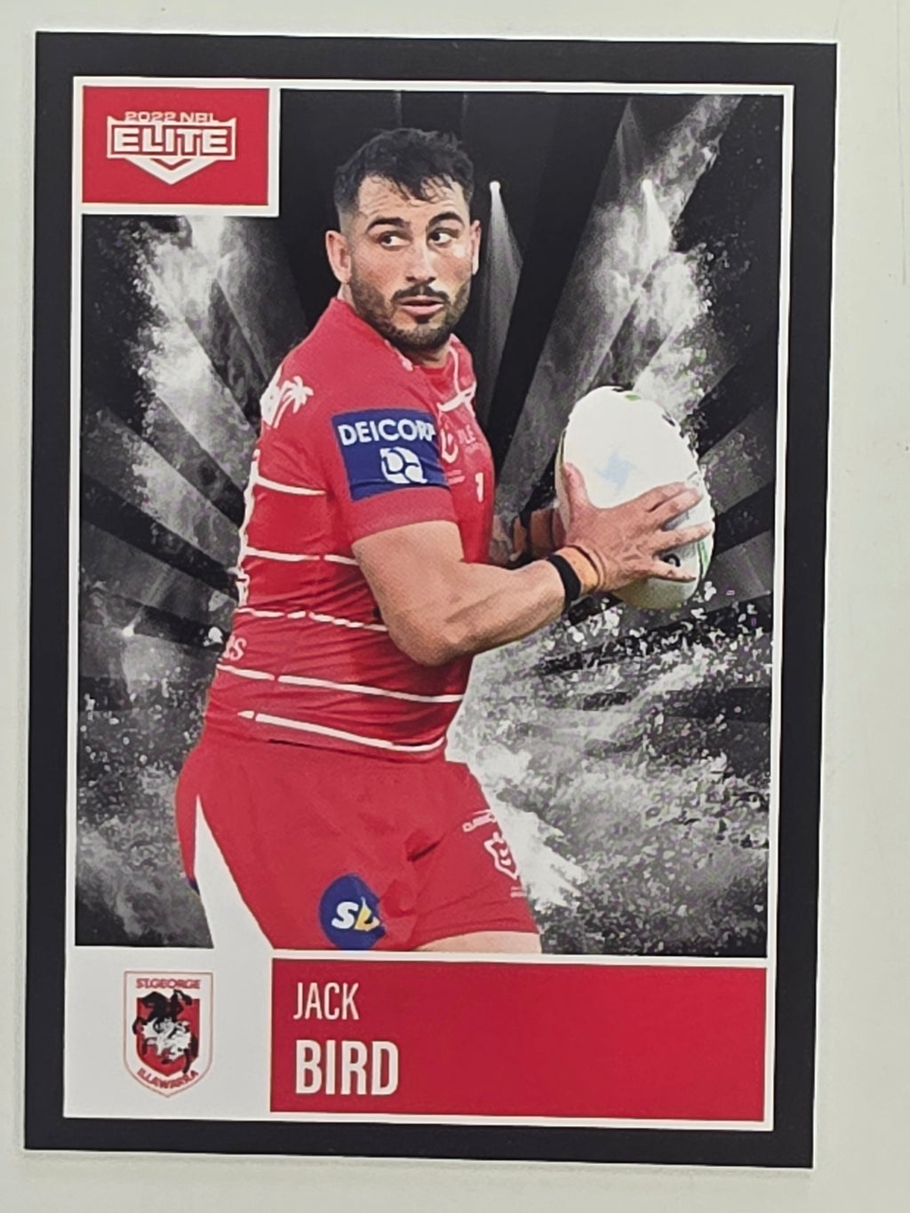 NRL 2022 Elite Base Card #110 Jack Bird St George Illawarra Dragons