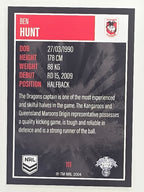 NRL 2022 Elite Base Card #111 Ben Hunt St George Illawarra Dragons