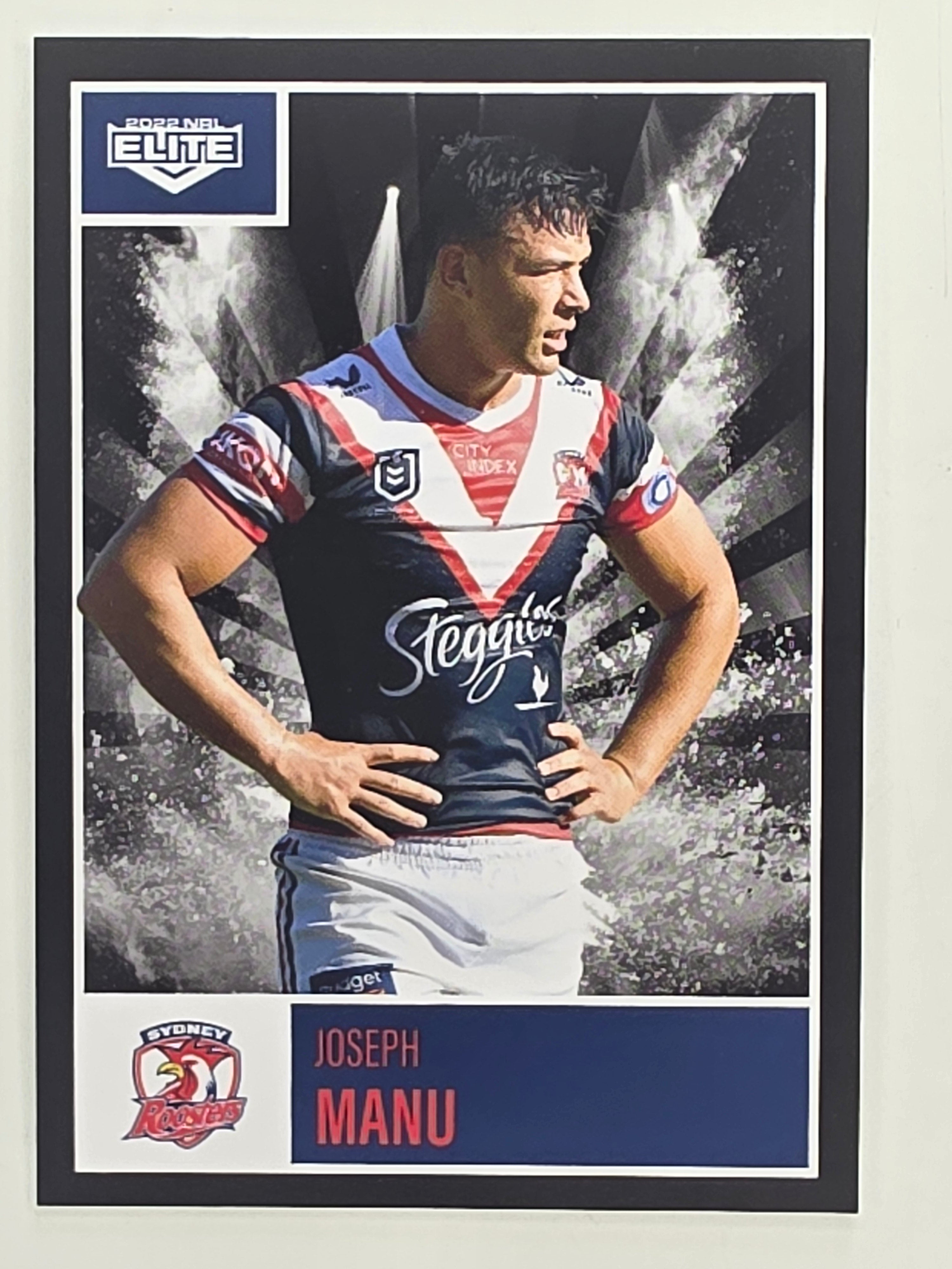 NRL 2022 Elite Base Card #120 Joseph Manu Sydney Roosters
