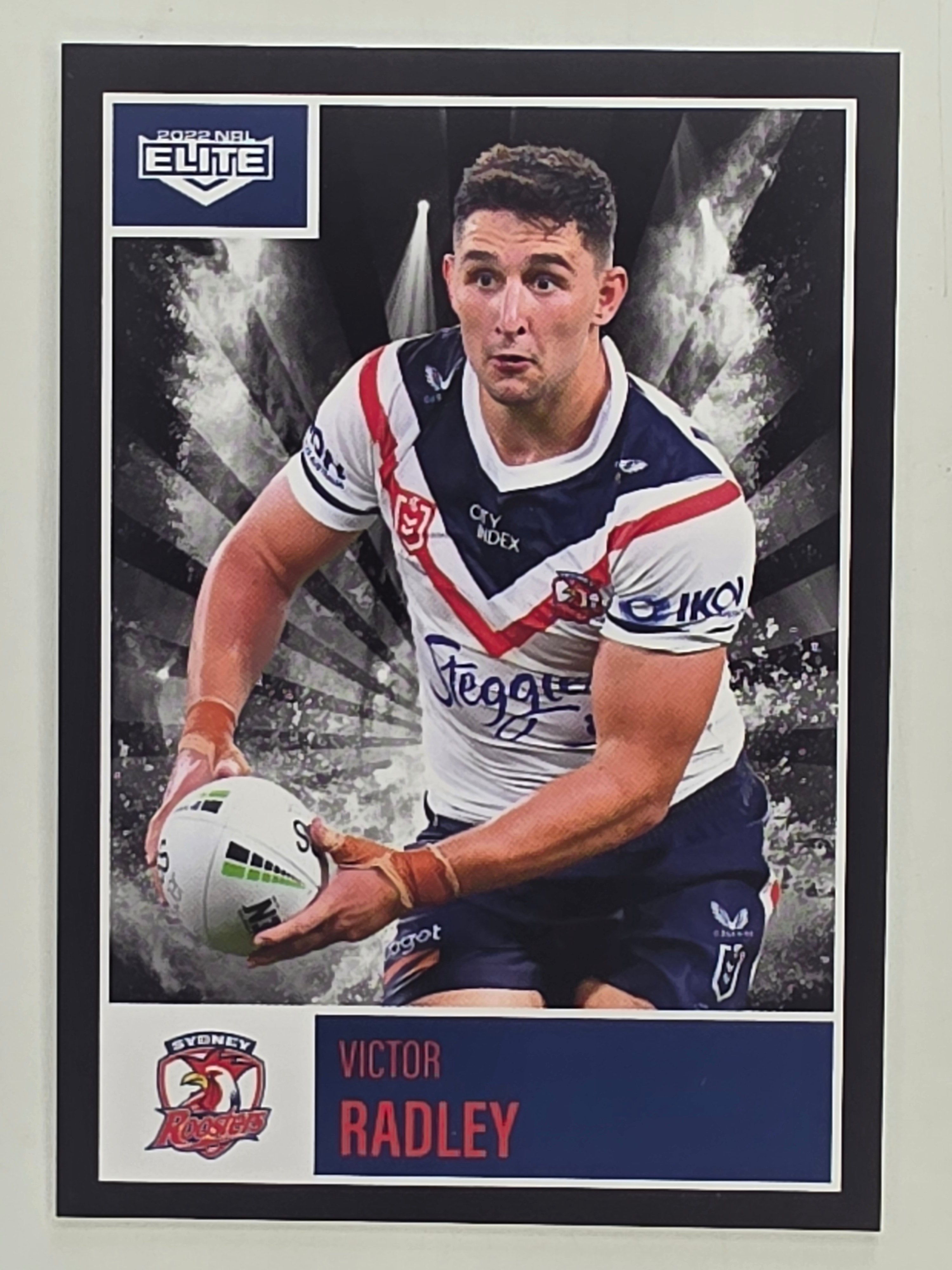 NRL 2022 Elite Base Card #122 Victor Radley Sydney Roosters