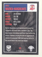 NRL 2022 Elite Base Card #125 Jared Waerea-Hargreaves Sydney Roosters