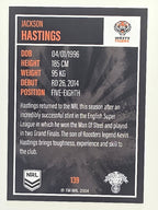 NRL 2022 Elite Base Card #139 Jackson Hastings Wests Tigers