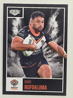 NRL 2022 Elite Base Card #141 David Nofoaluma Wests Tigers