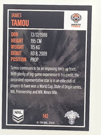 NRL 2022 Elite Base Card #142 James Tamou Wests Tigers