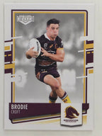 NRL 2021 Elite Base Card #004 Brodie Croft Brisbane Broncos