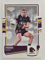 NRL 2021 Elite Base Card #005 Thomas Flegler Brisbane Broncos