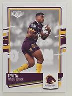 NRL 2021 Elite Base Card #008 Tevita Pangai Jnr Brisbane Broncos