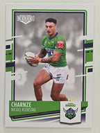 NRL 2021 Elite Base Card #012 Charnze Nicoll-Klokstad Canberra Raiders