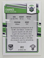 NRL 2021 Elite Base Card #012 Charnze Nicoll-Klokstad Canberra Raiders