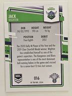 NRL 2021 Elite Base Card #016 Jack Wighton Canberra Raiders