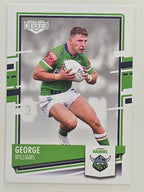NRL 2021 Elite Base Card #017 George Williams Canberra Raiders