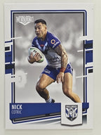 NRL 2021 Elite Base Card #021 Nick Cotric Canterbury Bankstown Bulldogs