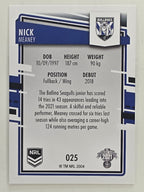 NRL 2021 Elite Base Card #025 Nick Meaney Canterbury Bankstown Bulldogs