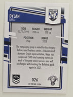 NRL 2021 Elite Base Card #026 Dylan Napa Canterbury Bankstown Bulldogs