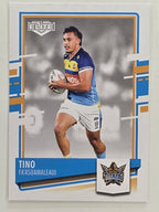 NRL 2021 Elite Base Card #039 Tino Fa’asuamaleaui Gold Coast Titans