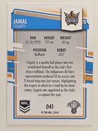NRL 2021 Elite Base Card #041 Jamal Fogarty Gold Coast Titans