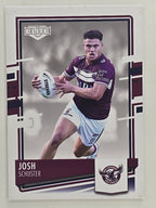 NRL 2021 Elite Base Card #051 Josh Schuster Manly Warringah Sea Eagles