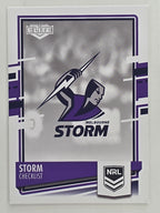 NRL 2021 Elite Base Card #055 Storm Checklist Melbourne Storm