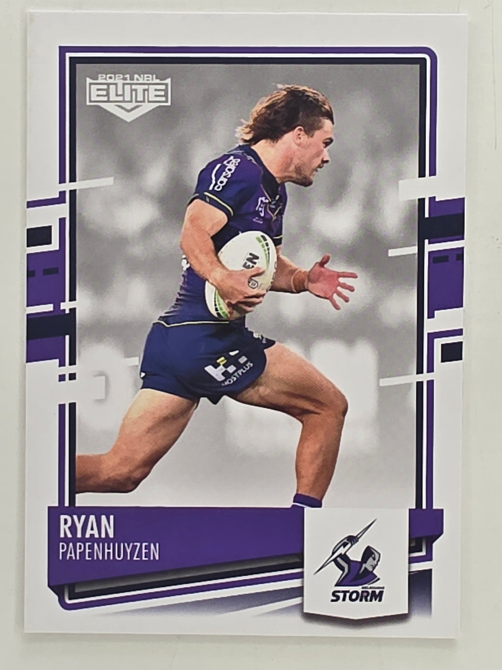NRL 2021 Elite Base Card #062 Ryan Papenhuyzen Melbourne Storm