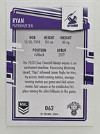 NRL 2021 Elite Base Card #062 Ryan Papenhuyzen Melbourne Storm
