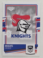 NRL 2021 Elite Base Card #064 Knights Checklist Newcastle Knights