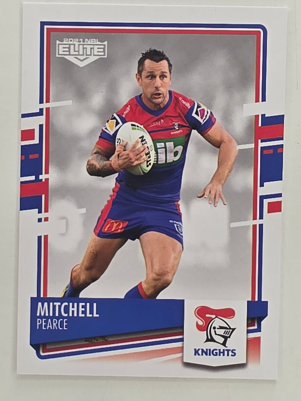 NRL 2021 Elite Base Card #070 Mitchell Pearce Newcastle Knights