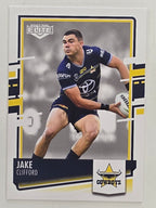 NRL 2021 Elite Base Card #074 Jake Clifford North Queensland Cowboys