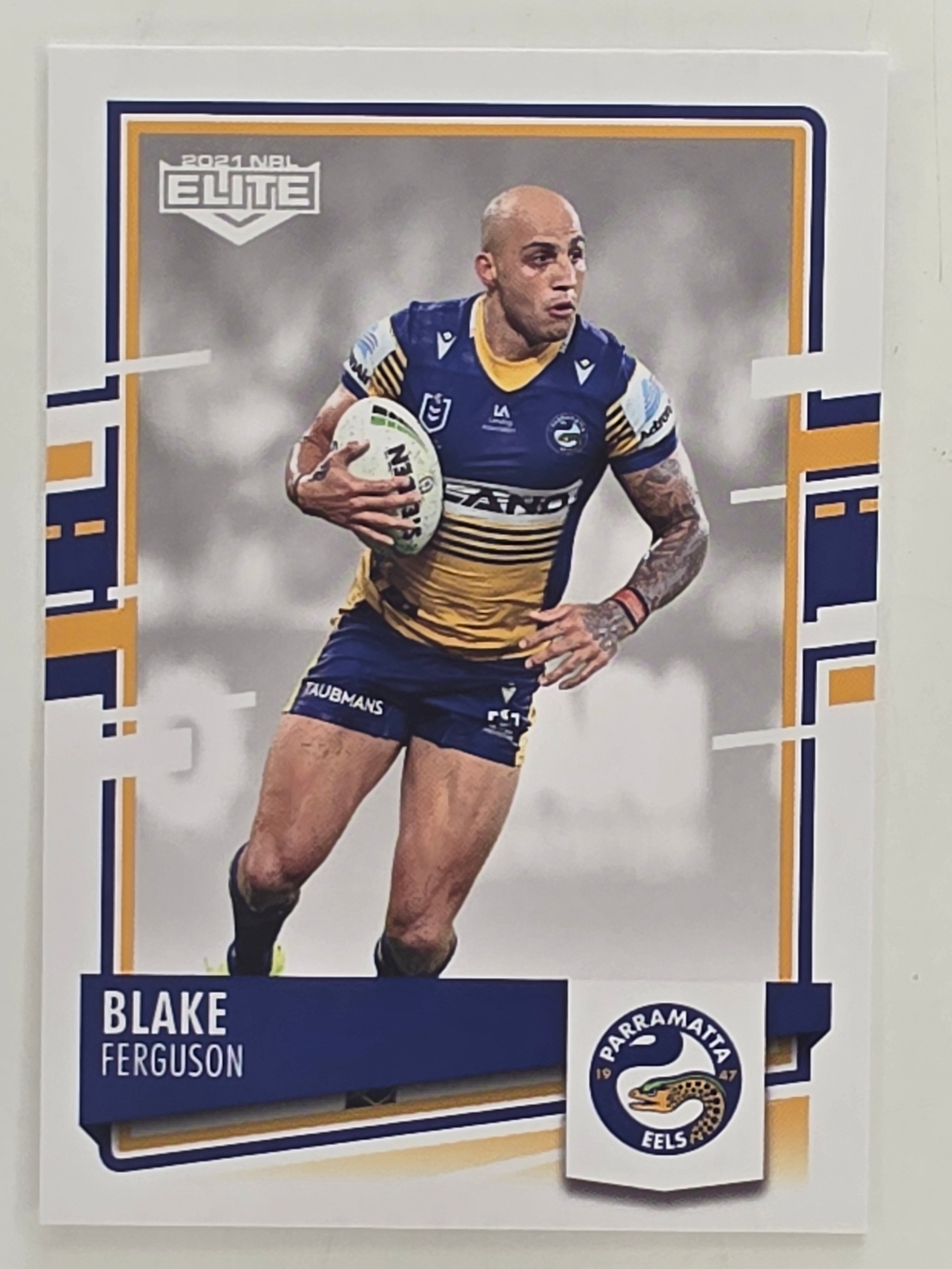 NRL 2021 Elite Base Card #086 Blake Ferguson Parramatta Eels