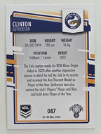 NRL 2021 Elite Base Card #087 Clinton Gutherson Parramatta Eels
