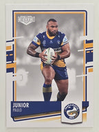 NRL 2021 Elite Base Card #090 Junior Paulo Parramatta Eels