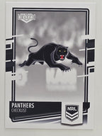 NRL 2021 Elite Base Card #091 Panthers Checklist Penrith Panthers