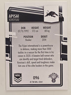 NRL 2021 Elite Base Card #096 Apisai Koroisau Penrith Panthers