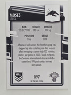 NRL 2021 Elite Base Card #097 Moses Leota Penrith Panthers