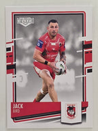 NRL 2021 Elite Base Card #110 Jack Bird St George Illawarra Dragons