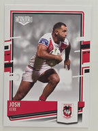 NRL 2021 Elite Base Card #113 Josh Kerr St George Illawarra Dragons