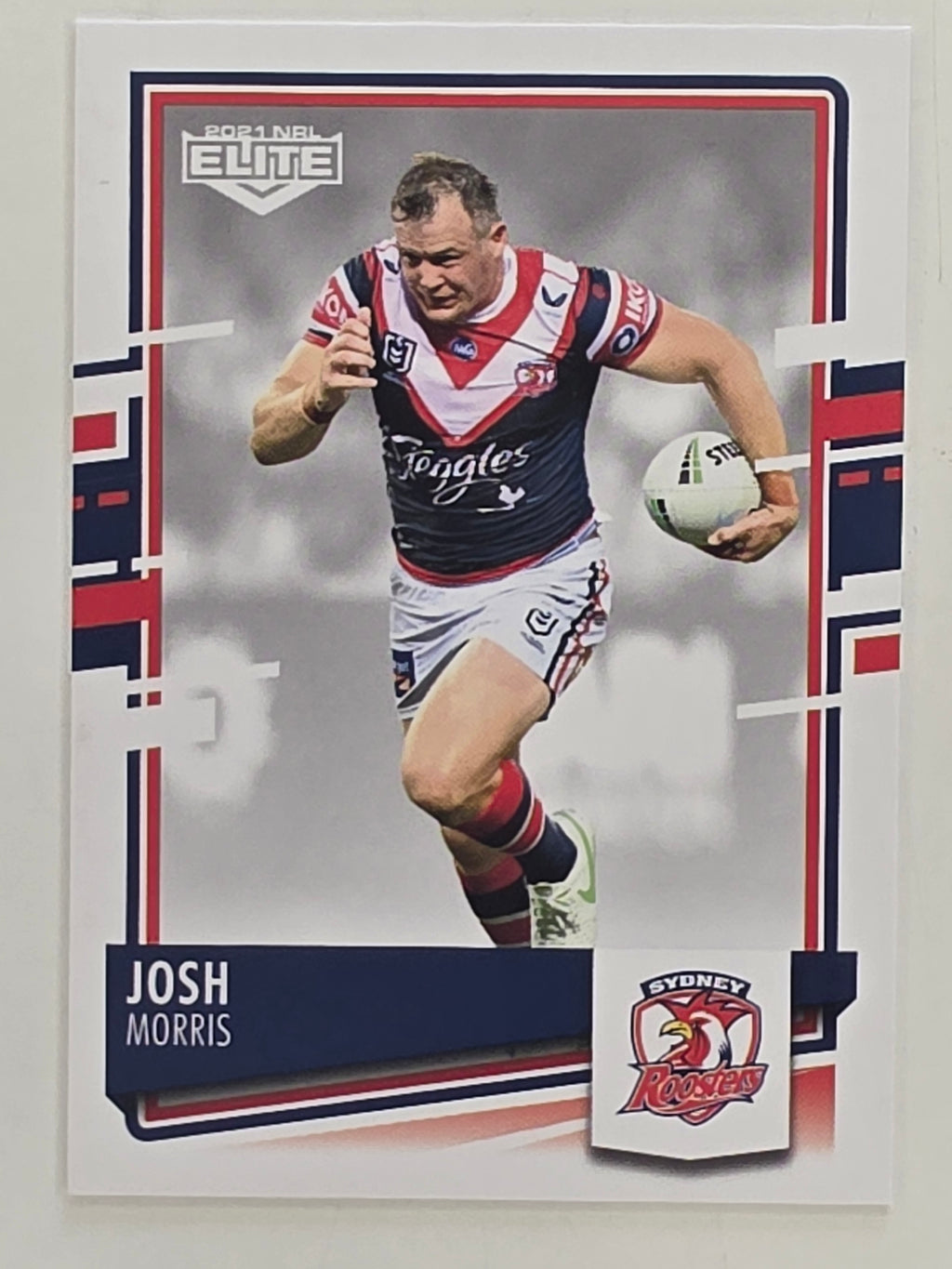 NRL 2021 Elite Base Card #122 Josh Morris Sydney Roosters
