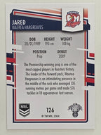 NRL 2021 Elite Base Card #126 Jared Waerea-Hargreaves Sydney Roosters