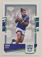 NRL 2021 Elite Base Card #130 Tohu Harris New Zealand Warriors
