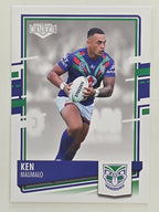 NRL 2021 Elite Base Card #133 Ken Maumalo New Zealand Warriors